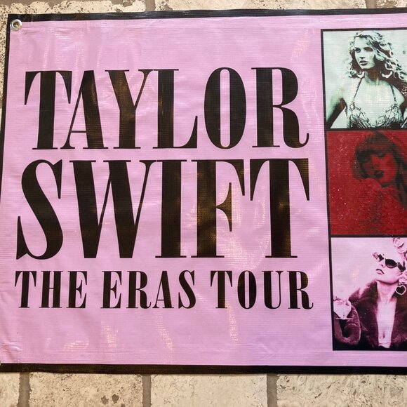 Official Taylor Swift Eras Tour Concert Stadium Vinyl Banner Poster 54 3/4" - Picture 5 of 6